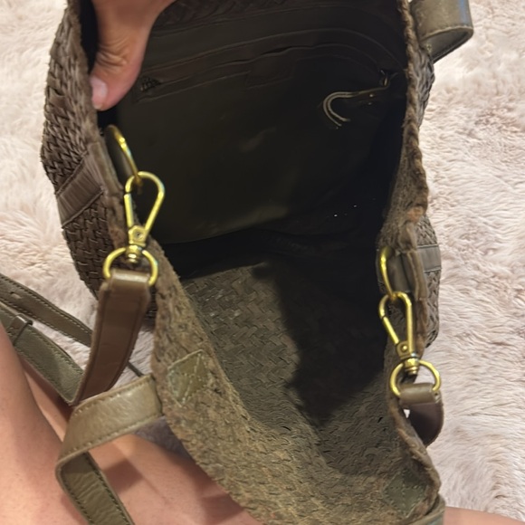 Brown leather Madewell purse - Picture 3 of 4